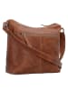 The Chesterfield Brand Wax Pull Up Umhängetasche Leder 25 cm cognac