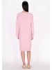 Usha Damen Kleid in Hellviolett Melange