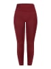 SMILODOX Leggings Kadria Seamless in Bordeaux