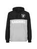 NEW ERA Windbreaker NFL Las Vegas Raiders in schwarz / grau