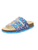 superfit Tieffußbett Pantolette FUSSBETTPANTOFFEL in Blau