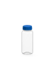 elasto Trinkflasche "Refresh" in transparent/blau - 400 ml