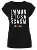F4NT4STIC T-Shirt Big Bang Theory Immune To Sarcasm in schwarz