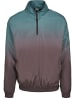 Urban Classics Urban Classics Herren Gradient Pull Over Jacket in black/bottlegreen