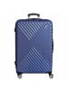 Paradise by CHECK.IN Kingston - 4-Rollen-Trolley Set 3tlg. (lila) in blau