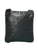 BACCINI Leder-Umhängetasche Leder Schultertasche Unisex MATTEO in schwarz