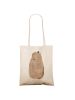 Mr. & Mrs. Panda Shopping Tasche Murmeltier ohne Spruch in Creme