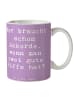 Mr. & Mrs. Panda Kaffeetasse Spruch E-Gitarre Zwei Riffs mit Spruch in Lavendeltraum