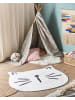 Beliani Kinderteppich KITTY in Weiß - (W) 100 x (H) 1 x (L) 100 cm
