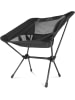 Normani Outdoor Sports Campingstuhl Moak in Schwarz