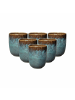 like. by Villeroy & Boch 6er Set Becher ohne Henkel Lave in 400 ml in Glacé