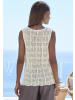 LASCANA Stricktop in beige