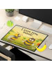 Mr. & Mrs. Panda Tischunterlage Bienen Paar Design mit Spruch in Weiß