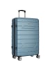 Nowi Bergamo 4 Rollen Trolley 75 cm türkis