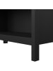 ebuy24 Regal Madrid Schwarz 78 x 33 cm