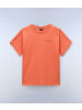 Napapijri T-Shirt "S-Eclair Logo Ss" in Orange
