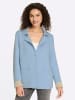 Heine Strickblazer in eisblau
