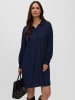 mama licious Hemdblusenkleid in Navy Blazer 1