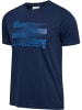 Hummel T-Shirt Hmlpulse Lebensstil Herren in DRESS BLUES