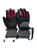 Reusch Fingerhandschuh Connor R-TEX XT Junior in blck/blck mel/knouck pink