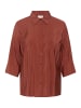 KAFFE curve Langarm - Hemd KCbirgit Loose fit in Henna