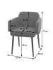 MCW Esszimmer-Set L13 2er-Set Stuhl+Sitzbank, Anthrazit