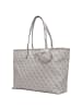 Guess Power Play II Large Tech Tote - Shopper 39 cm (bone logo) in dark taupe log