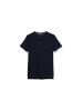 Tommy Hilfiger V-Kragen T-Shirt in blau