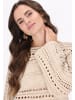 faina Women Sweater in Beige Cream
