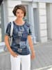 WITT WEIDEN Shirt in marine-bedruckt