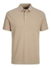 Jack & Jones Poloshirt JJEPAULOS in Beige