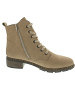 rieker Schnürstiefelette Beige