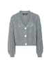 faina Damen Cardigan in HELLGRAU MELANGE