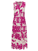 Vivance Maxikleid in creme-berry bedruckt
