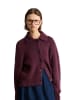 Marc O'Polo DENIM Chunky-Cardigan regular in Dark Red Melange