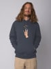 wat? Apparel Sweatshirt Spread Love in India Ink Grey