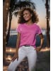 LASCANA Kurzarmshirt in pink