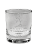 Mr. & Mrs. Panda Tumbler Glas Hund Liebe mit Spruch in Transparent