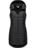 ragwear Steppweste Lucinda Vest Long in Black