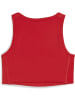 Puma Sportshirt "W CROSS THE LINE CROP Top 3.0" in Rot