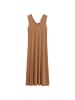 Marc O'Polo V-Neck-Jerseykleid shaped in Tall Poppy