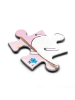 Mr. & Mrs. Panda Puzzle Einhorn Hexe ohne Spruch in Rot Pastell