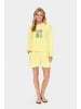 SAINT TROPEZ Trackjacket-sweat LolenaSZ Lockere Passform in Elfin Yellow
