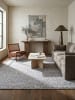 KADIMA DESIGN Teppich Flachgewebe Pflegeleicht MEDWAY Wohnzimmer Modern in Hellblau