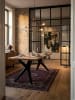 KADIMA DESIGN Esszimmertisch 160x80x76 cm Massivholz Metall Esstisch