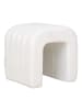ebuy24 Pouf Colma Weiß 41 x 35 cm