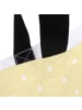 Mr. & Mrs. Panda Shopper Igel Blumen mit Spruch in Gelb Pastell