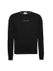 Calvin Klein Sweatshirt Center Logo in schwarz