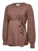 mama licious Strickpullover in Rose Brown 1