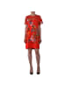 Pinko Rot Damen Kleid